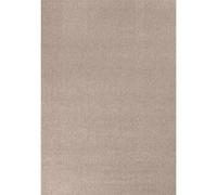 Flex Beige Low Pile Solid Rug - 60X110 cm