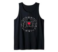 Flex Boyfriend: Muscle Man for Fitness Enthusiasts Tank Top, Men, Black, M