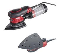 Flex - Compact Delta Sander with Speed Control - 100 x 150 mm - Lightweight, One Handed, Ergonomically Designed Electric Sander with Dust Extractor & Impact Resistant Filter - 260 W - 8000-12000 RPM