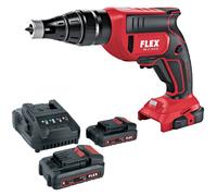 Flex Cordless Drywall Screwdriver 18.0 V DW45 18.0-EC C + P-Set 22 Q 505.943