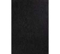 Flex Dark Grey Low Pile Solid Rug - 60X110 cm