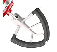 Flex Edge Beater for KitchenAid 4.5/5 Qt Tilt-Head Mixer - Flexible Silicone Edge kitchen aid paddle attachments, Auto-Scrape Bowl Scraper, For Kitchen Aid Accessories and Attachments (Gray)