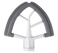 Flex Edge Beater for KitchenAid Tilt-Head Stand Mixer, 4.5/5 Quart Tilt-Head Flat Beater Paddle with Flexible Silicone Edges Bowl Scraper Paddle