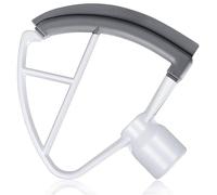 Flex Edge Beater - Lift Stand Mixer | Paddle Attachment | Flat Paddle Attachment with Silicone Scraper for Bowl-Lift Stand | Durable Mixing Accessory for Even Mixing, Scraping, and Blendin