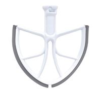 Flex Edge Beater with Silicone Edges Replacement Parts，Compatible for KitchenAid，6QT Bowl-Lift Stand Mixer