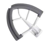 Flex Edge Flat Scraper Paddle - Premium Mixer Attachment for Stand Mixers, Silicone Edge Scraper Beater | Compatible Paddle, Dough Mixing Accessory, Baking Tool, Cake Batter Mixer, Food Gra