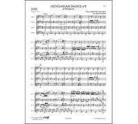 FLEX EDITIONS BRAHMS J. - HUNGARIAN DANCE NO. 5 - FLUTE QUARTET Classical sheets Transverse Flute