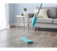 Flex Extendable Handle Floor Mop,Spray Mops with 500ml Refillable Bottle and Microfiber Double Sided Reusable Pad for Cleaning Laminate, Wood, Hardwood Floor(pad)