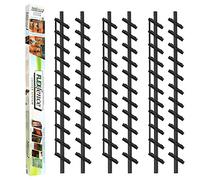 Flex-Fence, Decorative Versa Fence Louver System, Perfect for Gardens, Patios and Outdoor Spaces, Indoor and Outdoor Use, 3 Pack