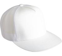 Flex fit Classic Trucker Hat White - One Size - 6006