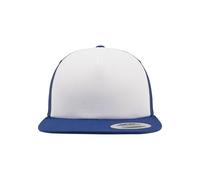 Flex fit Foam Trucker Cap with White Front, Unisex, 6005FW