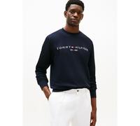 Flex Fleece Sweatshirt with Embroidered Logo Navy Blue