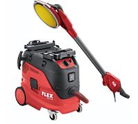 Flex Ge 6 R-Ec Wall And Ceiling Sander With Industrial Vacuum Vce 33 L Ac In Set