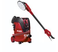 Flex GE 6 X-EC Wall And Ceiling Sander With Safety Vacuum VCE 22M MC In Set