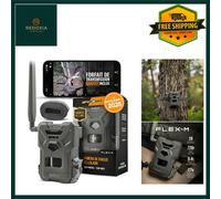 FLEX-M Cellular Trail Camera, 28MP Photos, 720p HD Video, Night Vision, GPS-E...