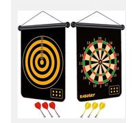 Flex Magnetic TWO SIDED Dart Board six magnetic darts A family play play indoor or outdoor the darts are not sharp and safe for children birthday gift