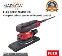 FLEX OSE 2-70x198-EC Electric Orbital Sander 230V - Compact & Lightweight