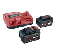 Flex Power Tools 507695 P-Set 55 R/Bs Battery & Charger Set 18V
