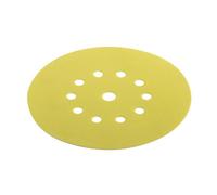 Flex Power Tools D225-10 Sf-P220 Ve12 Xtreme Sandpaper Disc 225mm X P 220 12 Pack in Yellow Flex Power Tools Yellow