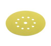 Flex Power Tools D225-10 Sf-P60 Ve12 Xtreme Sandpaper Disc 225mm X P 60 12 Pack in Yellow Flex Power Tools Yellow