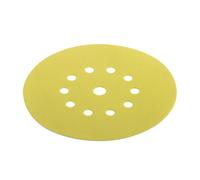 Flex Power Tools D225-10 Sf-P80 Ve12 Xtreme Sandpaper Disc 225mm X P 80 12 Pack in Yellow Flex Power Tools Yellow
