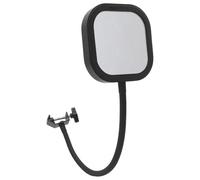 Flex Pro Replaceable Microphone Pop Shield Filter for Recording with Heavy Duty Flexible Goose Neck by Audio Icon (Metal Pop Filter)