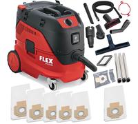 Flex Safety Vacuum VCE 33 L MC With Manual Filter Cleaning 444.103 + 5X Fi