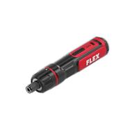 FLEX SD 7-320 4 Cordless USB Screwdriver, 4V Pocket-Size Electric Screwdriver with 3 Torque Levels, Right & Left Rotation, Integrated LED Light, 1/4" Hex Bit Holder, USB Charging Cable Included