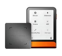Flex Secure Hardware Wallet with Flex Recovery Key - Most Intuitive Crypto Wallet | Fast & Easy Backup | Secure Bitcoin & Ethereum Storage | Supports 15,000+ Assets | Orange