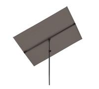 Flex-Shade L Parasol Sun Shade 130 x 180 cm Polyester UV 50 Dark Grey
