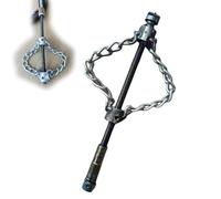 Flex-Shaft Sewer Descaling Chain, Multi-Purpose PVC Pipe Maintenance Tool, Push-Type Rotary Cable Sewer Dredge, Oil Pollution in Pipeline Blocks Drilling Tools, Suitable for 16mm Spring