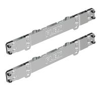 Flex - Silver Cable Management Wrap, Stack Pack - Set of Cable Wrap, Two Parts for Fastening on Tool Boxes - Includes Screw-On Adapter - Workshop Storage, Work Tools