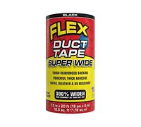 Flex Super Wide Duct Tape Black 19Cm X 6M