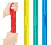 Flex Therapy Bar 2Pcs Hand Exerciser Flexible Bars for Physical Therapy - Alleviates Tendonitis Pain and Enhances Grip Strength(Yellow-5LB)