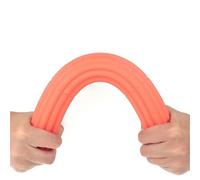 Flex Therapy Bar 4Pcs Hand Exerciser Flexible Bars for Physical Therapy - Alleviates Tendonitis Pain and Enhances Grip Strength(Orange-25LB)
