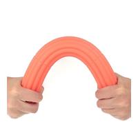 Flex Therapy Bar 4Pcs Tennis Elbow Therapy Flexible Bar, Flex Therapy Bar Strengthener, Resistance Bar(Orange)