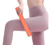Flex Therapy Resistance Bar 4pcs Fitness Resistance Bar,Flexible Elbow Bar,Flexible Non-slip Twisting Bar(Orange)