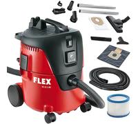 Flex Vacuum Cleaner VC 21 L MC 409.979 + 5x Filter Free Manual Filter Cleaning