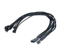 FLEXA FP5 Supports 5 PWM 4pin or 3 pin fans from a single motherboard