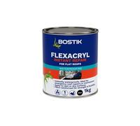 Flexacryl Instant Waterproof Compound 1kg Black Waterproofing Roof No Primer Wet And Dry