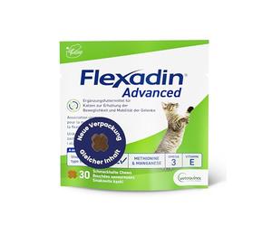 FLEXADIN Advanced® Cat | Innovative Approach to Joint Health | Unatured Collagen Type II - 30 Joint Spills
