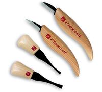 Flexcut KN600 4 Piece Beginner's Palm and Knife Set
