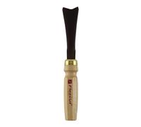 Flexcut Wood Carving Gouge | 90 Degrees, 1-3/8 Inch | Mallet V-Tool, Straight Gouge Chisel | 1095 High Carbon Steel | Ash Hardwood Handle | MC890 | Made in the U.S.A.