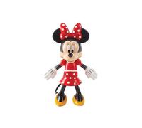 Flexfigs Mickey & Friends - Minnie - Collectible Action Figure - Flexible Articulation for Dynamic Poses - Perfect for Disney Fans, Collectors & Playtime