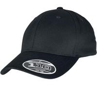 Flexfit 110 Curved Visor Snapback Baseball Cap, Black, One Size