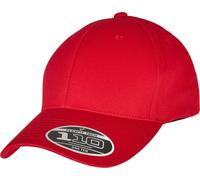Flexfit 110 Curved Visor Snapback Red