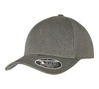 Flexfit 110 Melange Unipanel Basecap Kappe Kontrastfarbe Klettverschluss Cap Hat