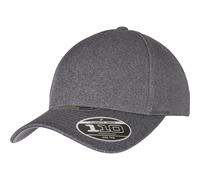 Flexfit 110 Melange Unipanel Basecap Kappe Kontrastfarbe Klettverschluss Cap Hat