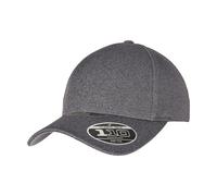Flexfit 110 Melange Unipanel Cap in Dark Grey Flexfit Dark Grey One Size