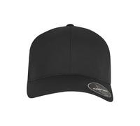 Flexfit 180ap-flexfit Delta Snapback Baseball Cap, Black, One Size